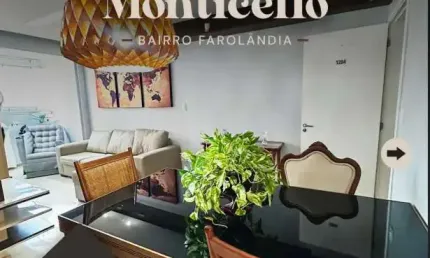 Apartamento à venda no condominio montecello , farolândia , aracaju, se