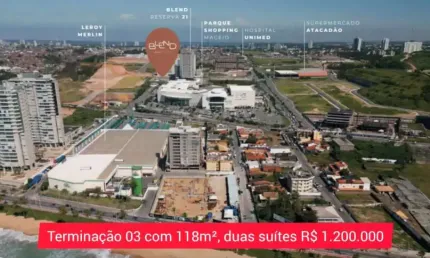 Apartamento à venda no BLEND RESERVA 21 , CRUZ DAS ALMAS , Maceió, AL