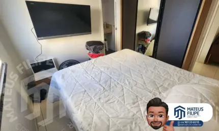 Apartamento à venda no horto da barra , espaço tropical , barra dos coqueiros, se