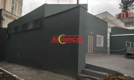 Casa comercial para alugar 3 salas e 2 vagas - 92m², centro - guarulhos/sp por r$ 3.900,00