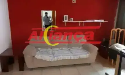 SOBRADO PARA ALUGAR COM 100M², 03 QUARTOS, 01 SUÍTE, CENTRO - GUARULHOS/SP POR R$ 3.000,00