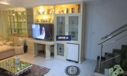 Sobrado para alugar,3 quartos,sendo 3 suítes e 3 vagas, 300m²,vila rosália-guarulhos por r$15.000,00