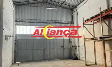 Galpão para alugar, 5 vagas, 240 m², jardim guimarães- guarulhos por r$12.800,00