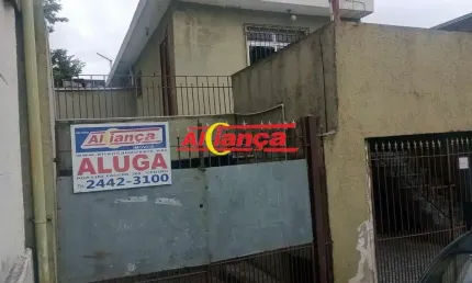 Casa com 2 quartos para alugar, 60 m² -  Cocaia  - Guarulhos/SP por R$1.600,00