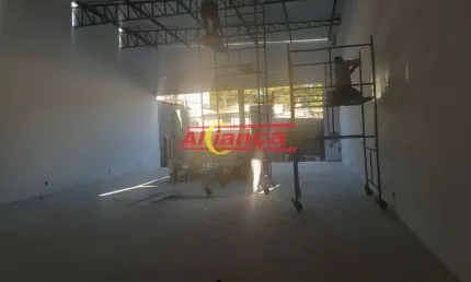Salão comercial para alugar, 04 vagas, 230m² - jardim santa barbara - guarulhos/sp por r$ 9.000,00