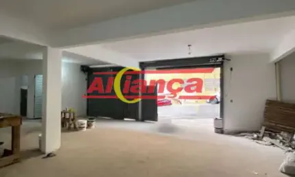 Salão comercial para alugar, 10 vagas, 193m², centro - guarulhos/sp por r$8.000,00
