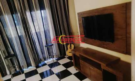 Casa Residencial para alugar com 2 quartos, área de lazer, 1 vaga - JD. Pres. Dutra - Guarulhos