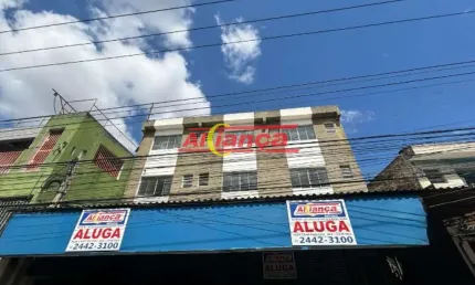 Apartamento stúdio, para alugar, 35m² - bairro - cocaia guarulhos/sp - por r$ 750,00