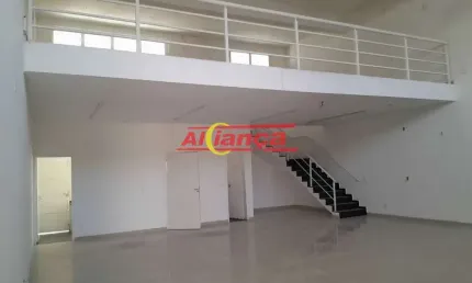 Salão com 200m² e 3 vagas de garaem para alugar no centro de guarulhos - por r$ 9.000,00