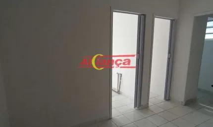 Sala para alugar, 46,33m² - cocaia - guarulhos/sp por r$1.175,00