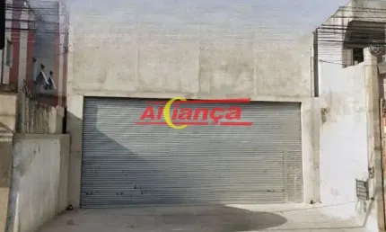 Salão para alugar, 250m² - porta automatizada - Cidade Serôdio - Guarulhos/SP