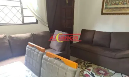 CASA PARA ALUGAR COM 364M², 02 QUARTOS, 04 VAGAS + SALÃO - JD ANGELICA-GUARULHOS/SP POR R$ 2.600,00