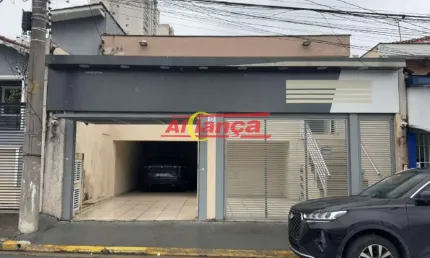 Casa comercial assobradada para alugar,  240m² - bairro - centro - guarulhos/sp