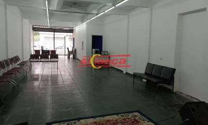 Salão Comercial para alugar com 183m² - 2 banheiros, copa - Bonsucesso - Guarulhos por R$: 4.000,00