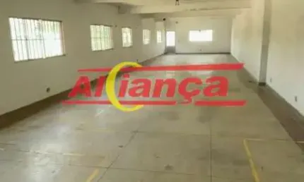 Ótimo salão 154m² - cocaia - guarulhos/sp por r$ 2.000,00