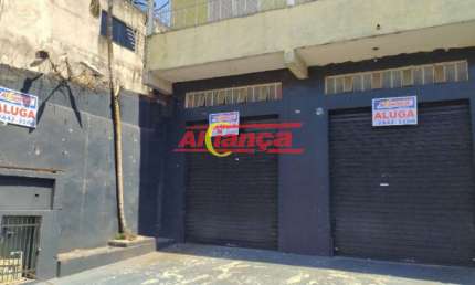 Salão para alugar, 90m² com 2 banheiros - Cidade Serodio - Guarulhos/SP - por R$ 3.500,00