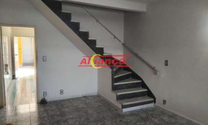 Sobrado para alugar com 2 quartos + Edícula , 2 vagas de garagem - Macedo - Guarulhos por R$: 3.500