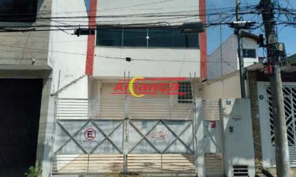 Salão para alugar, 2 salas e 10 vagas, 220m², Jardim Paraventi - Guarulhos por R$6.000,00