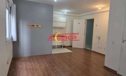 STUDIO PARA ALUGAR COM 01 QUARTO, VAGA PARA MOTO, 32M², VILA AUGUSTA - GUARULHOS/SP - R$ 1.500