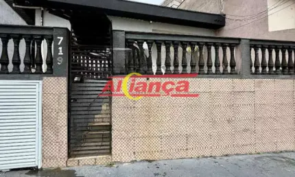 Sobrado para alugar, 3 quartos e 2 vagas, 120m², - Ponte Grande Guarulhos por R$ 4.433,00