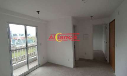 APARTAMENTO NOVO PARA ALUGAR COM 1 QUARTO, 34M² - JD TRIUNFO (BONSUCESSO), GUARULHOS/SP POR R$1.300