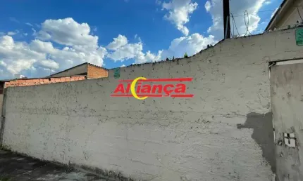 Terreno para alugar,  347m²- Parque Renato Maia- Guarulhos/SP - R$ 5.000,00