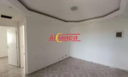 Apartamento com 2 dormitórios para alugar, 55m² - vila rio de janeiro - guarulhos/sp por r$ 1.500,00