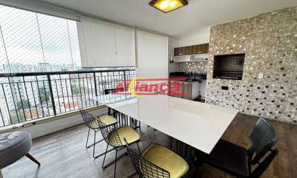 Apartamento para alugar com 3dormitórios sendo 1 suíte, 140m² - Bairro - Macedo  -Guarulhos/SP