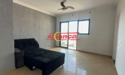 Apartamento com 3 dormitórios para alugar, 110m² - Vl Galvão - Guarulhos por R$ 2.300,00