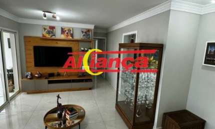 Apartamento para alugar 3 quartos, sendo 1 suíte e 2 vagas, 109m², Macedo - Guarulhos R$  6.700,00