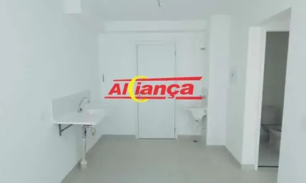 Apartamento com 2 quartos para alugar, 35 m² -Parque Novo Mundo   - Guarulhos/SP -  Por R$ 1.000,00