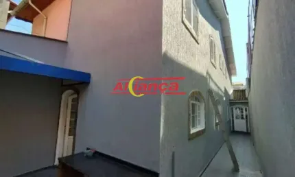 Sobrado com 3 quartos e 2 vagas para alugar, 140m² -Jardim Bela Vista - Guarulhos /SP -R$ 3.200,00