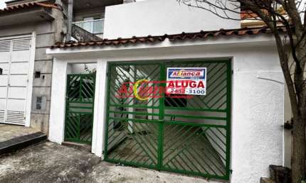 casa para alugar com 2 quartos, 78m² - bairro - Parque Continental Ii - Guarulhos/SP