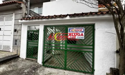 Casa para alugar com 2 quartos, 78m² - bairro - parque continental ii - guarulhos/sp