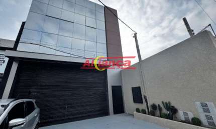 Prédio novo para alugar, 542m² de área construida total  - Bairro - Vila Endres - Guarulhos/SP