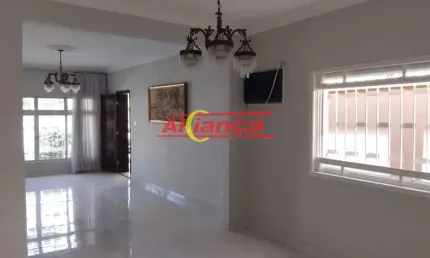 Casa para alugar com 3 quartos, edícula, 2 vagas, 150m² - jardim maia - guarulhos por r$ 10.000,00