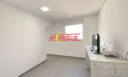 Studio mobiliado com 1 quarto para alugar, 34m² - Centro - Guarulhos-R$ 1.700,00