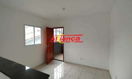 Apartamento Residencial para alugar - Cocaia - Guarulhos por R$: 1.200,00
