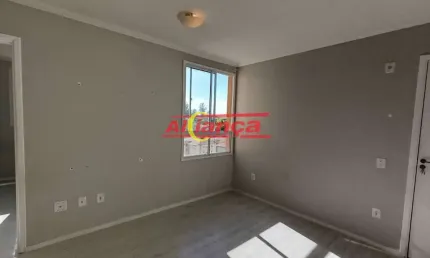 Apartamento com 02 quartos  para alugar, 48m² -  Jardim São Domingos - Guarulhos/SP por R$1.300,00