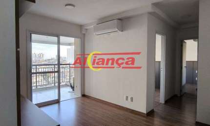 APARTAMENTO COM 2 QUARTOS PARA ALUGAR, 1 VAGA, 68M², JARDIM FLOR DA MONTANHA - GUARULHOS POR R$3.160