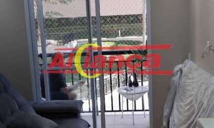 Apartamento para alugar com 2 quartos, 1 banheiro e vaga- 55 m²- Vila Augusta - Guarulhos - SP