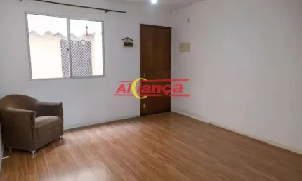 Apartamento térreo com 2 quartos para alugar,  52m² - Macedo - Guarulhos/SP -  R$ 1.800,00