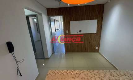 Apartamento com 2 quartos para alugar,  59m² - Centro - Guarulhos/SP - por R$ 2.100,00