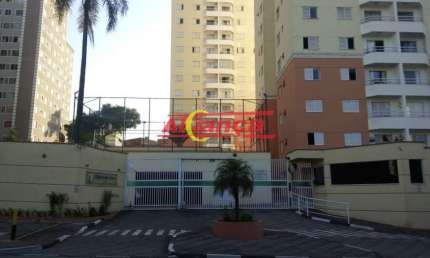 Apartamento com 3 quartos para alugar, 1 vaga, 68 m² - Vila Rio de Janeiro - Guarulhos/SP Por R$2300