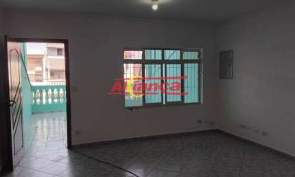 Sobrado para alugar com 2 quartos, sendo 1 suíte, 2 vagas- Pq. Continental II - Guarulhos
