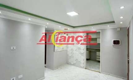 Apartamento com 2 quartos para alugar,  44m² - Jd São Luis - Guarulhos/SP - por R$ 1.230,00