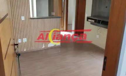Apartamento com 2 quartos para alugar,  42m² - Jardim Alvorada - Guarulhos/SP - por R$ 1.300,00
