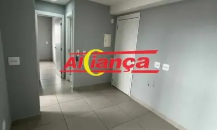 Apartamento com 2 quartos para alugar,  44m² - Vl das Bandeiras - Guarulhos/SP -  Por R$ 1.960,00