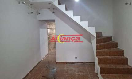 Sobrado com 2 quartos para alugar,  110m² - Cumbica - Guarulhos- R$ 2.600,00