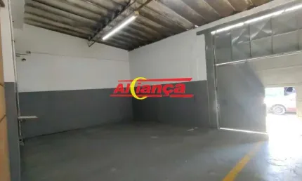 Galpão para alugar com 426,10m², 10 vagas, cidade brasil - guarulhos/sp por r$ 12.000,00